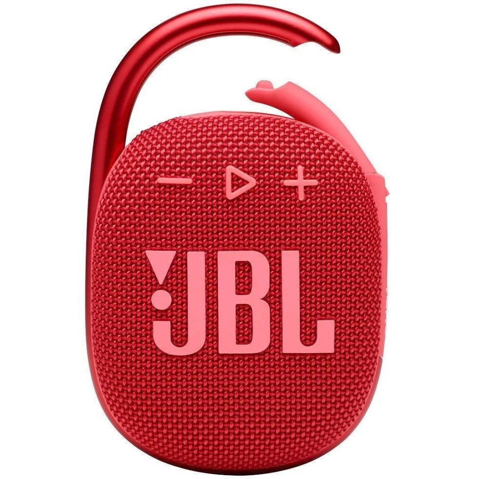 Bluetooth hordozható hangszóró, 5W, v5.1, felakasztható, vízálló, JBL Clip 4, piros termék 2. képe