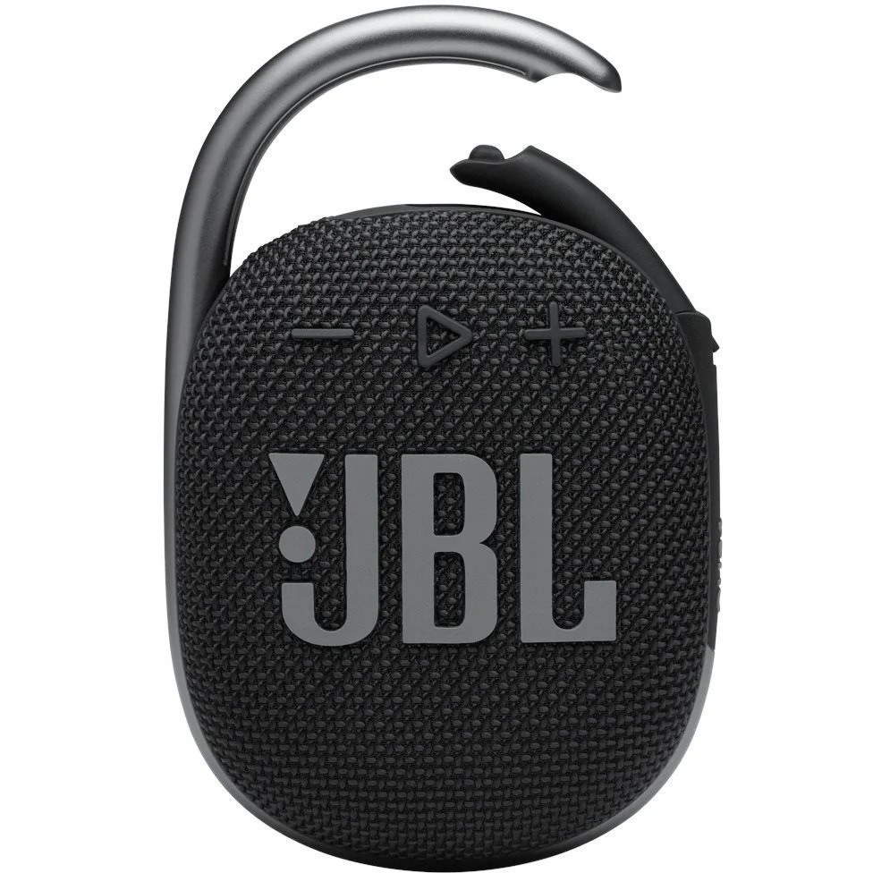 Bluetooth hordozható hangszóró, 5W, v5.1, felakasztható, vízálló, JBL Clip 4, fekete termék 2. képe