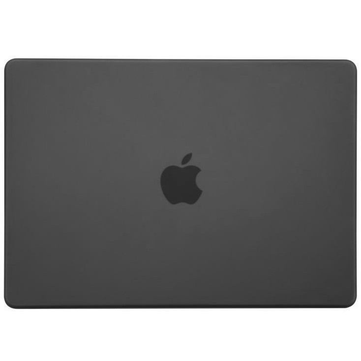 Apple MacBook Air 15 (2023 / 2024), Műanyag hátlap védőtok, Tech Protect SmartShell, fekete termék 2. képe