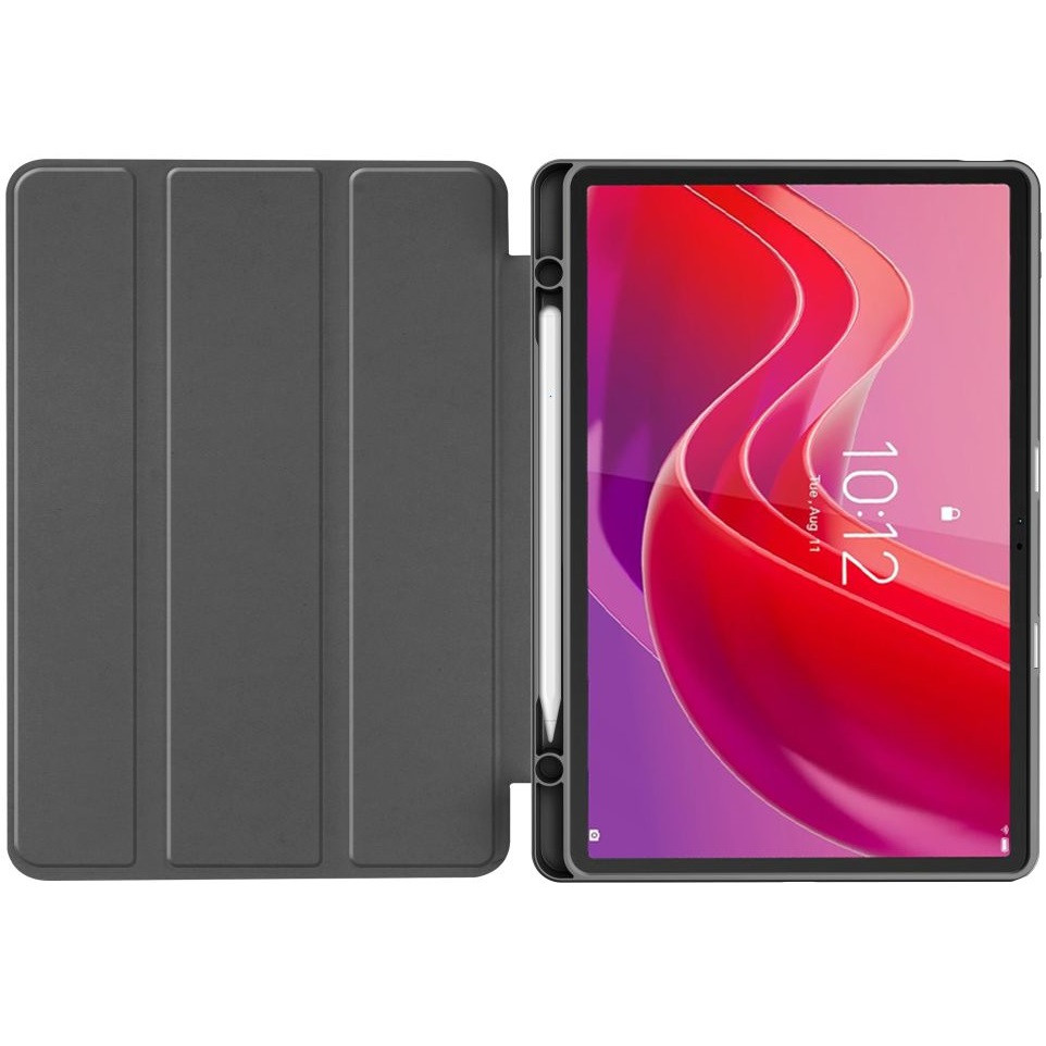 Lenovo Tab M11 (11.0) TB-330, mappa tok, közepesen ütésálló, érintőceruza tartó, érintőceruza nélkül, Trifold, TP SC Pen Holder, fekete termék 2. képe