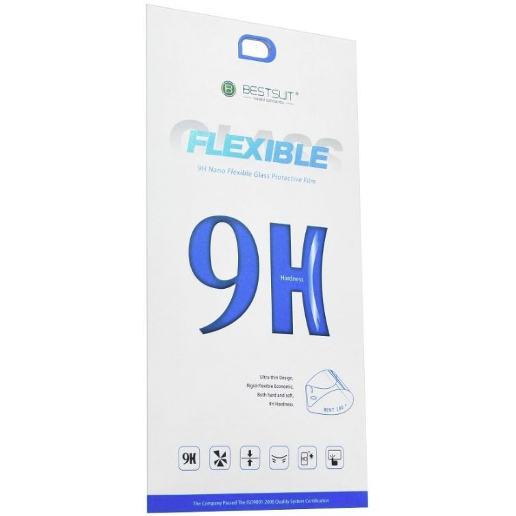 Oppo Reno6 5G, Kijelzővédő fólia, ütésálló fólia, Tempered Glass (edzett üveg), Nano Flexi Glass, Clear akciós termékkép 1