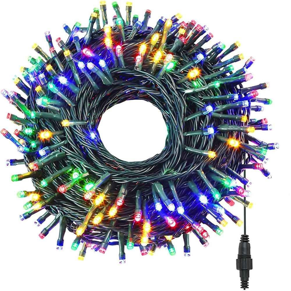 LED fényfüzér, 120 LED-es, színes akciós termékkép 1