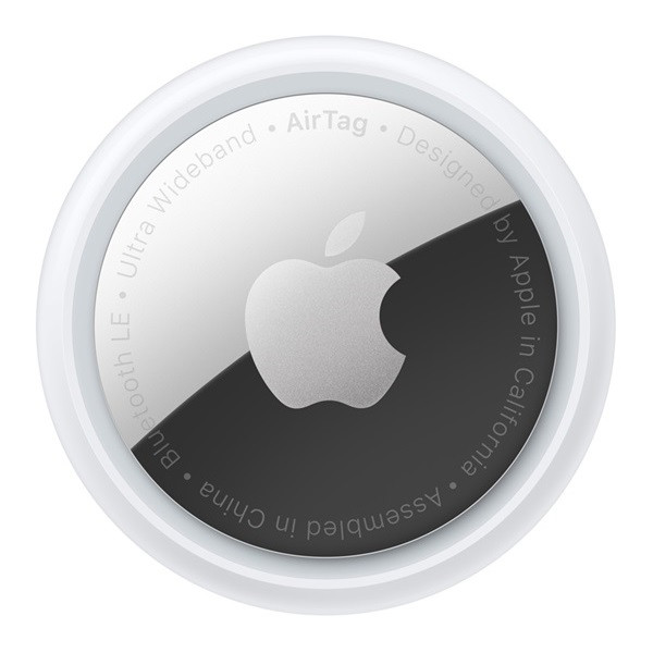 Apple AirTag nyomkövető, Bluetooth, NFC, gyorsulásmérő, vízálló, Apple, fehér, gyári, 1 db / csomag akciós termékkép 1