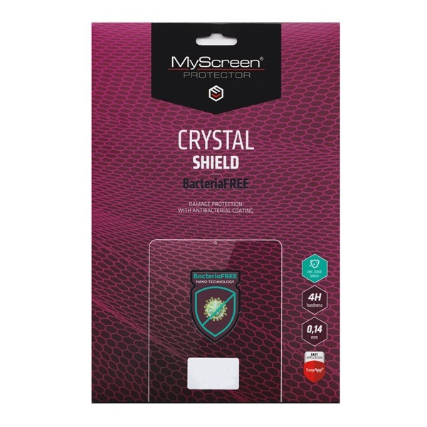 Samsung Galaxy Tab S6 10.5 SM-T860 / T865, Kijelzővédő fólia, MyScreen Protector Antibacterial, Clear Prémium akciós termékkép 1