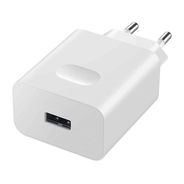 Hálózati töltő adapter, 22.5W, USB aljzat, gyorstöltés, Huawei, fehér, gyári akciós termékkép 1