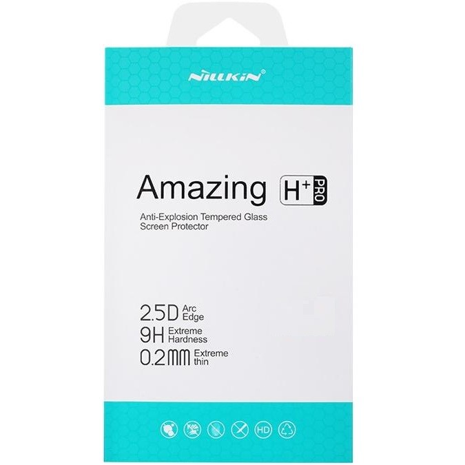 Apple Watch Ultra (49 mm), Kijelzővédő fólia, ütésálló fólia (az íves részre NEM hajlik rá!), Nillkin, Tempered Glass (edzett üveg), H+ PRO, Clear, 2 db / csomag akciós termékkép 1
