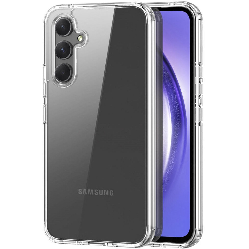 Samsung Galaxy A54 5G SM-A546B, Műanyag hátlap védőtok + szilikon keret, Dux Ducis Clin, átlátszó akciós termékkép 1