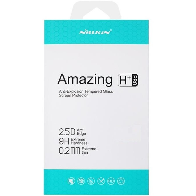 Xiaomi Redmi Note 12 4G / 12 5G / Poco X5 5G, Kijelzővédő fólia, ütésálló fólia (az íves részre NEM hajlik rá!), Nillkin, Tempered Glass (edzett üveg), H+ PRO, Clear akciós termékkép 1