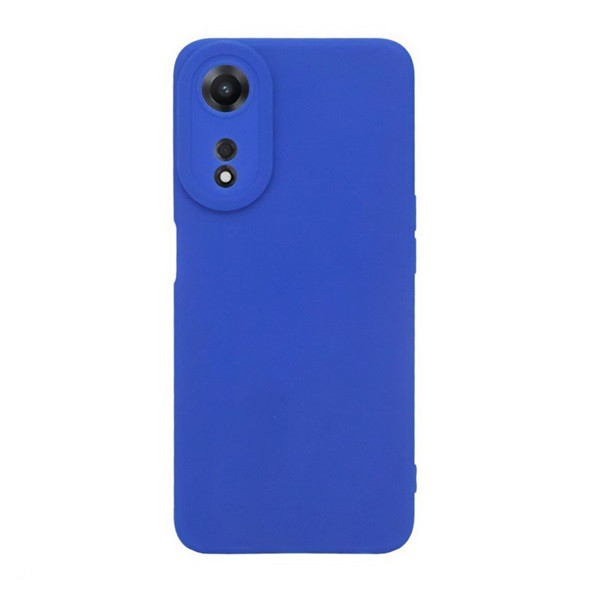 Oppo A78 5G, Szilikon tok, sötétkék akciós termékkép 1