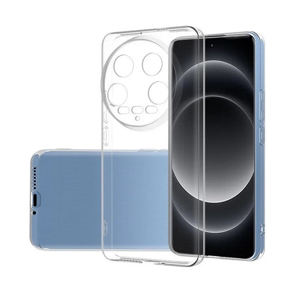 Xiaomi 14 Ultra, Szilikon tok, ultravékony, átlátszó akciós termékkép 1