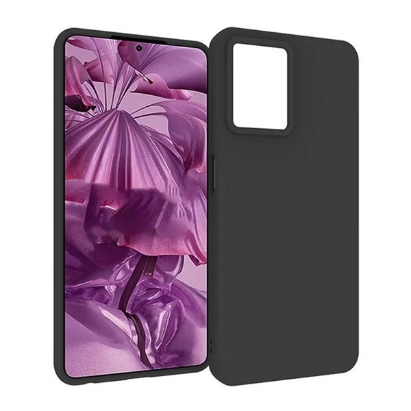 HMD Pulse Pro, Szilikon tok, fekete akciós termékkép 1