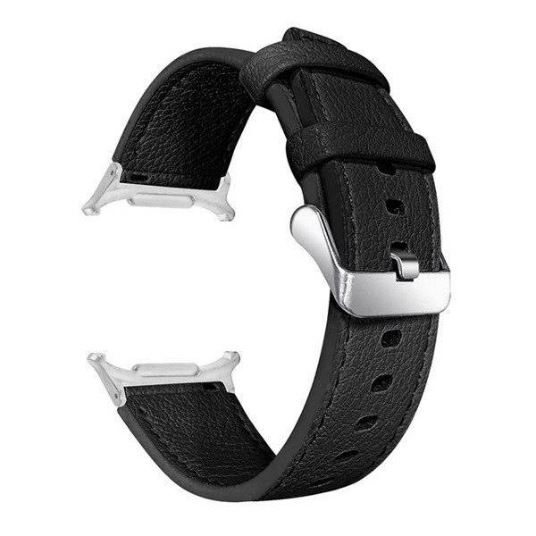 Samsung Galaxy Watch Ultra (47mm) SM-L705, valódi bőr pótszíj, állítható, fekete akciós termékkép 1