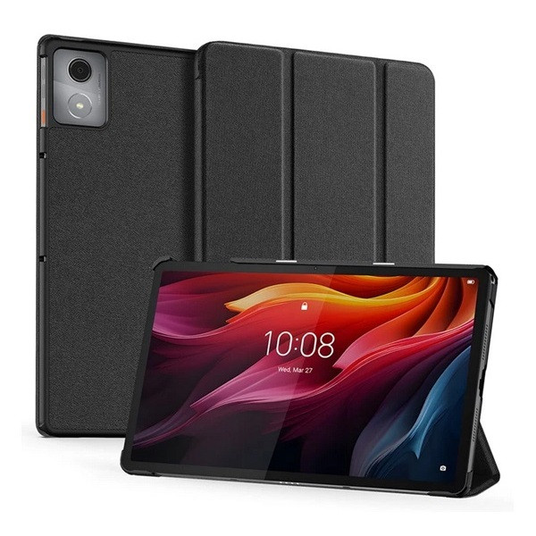 Lenovo Tab K11 Plus (11.45) TB-352, mappa tok, Trifold, Dux Ducis Domo, fekete akciós termékkép 1