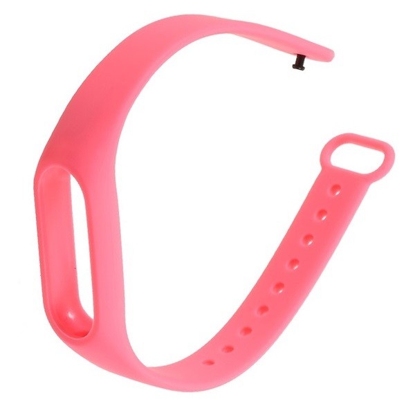 Xiaomi Mi Band 2, szilikon pótszíj, állítható, rózsaszín akciós termékkép 1