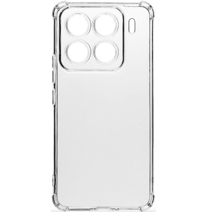 Xiaomi 15 Pro, Szilikon tok, légpárnás sarok, Tactical TPU Plyo, átlátszó akciós termékkép 1